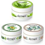 Dermokil 3'lü 300 ml Aloevera Avokado Zeytinyağı El ve Yüz Kremi