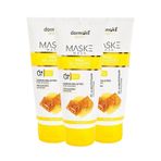 Dermokil 3x75 ml Ballı Kil Maskesi