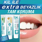 Dermokil DK Dent Doğal Koruyucu Naneli 2x75 ml Diş Macunu
