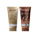 Dermokil Gold Soyulabilir ve Kahveli Maske Seti, Tüm Cilt Tipleri İçin