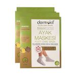 Dermokil Kil ve Kenevir Yağlı 2x35 ml Peeling Etkili Ayak Maskesi