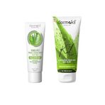 Dermokil Natural Aloe Vera El ve Yüz Krem Seti, 2'li, 75ml-25ml