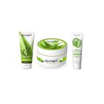 Dermokil Natural Aloe Vera El ve Yüz Krem Seti 3'lü, 300ml 75ml 25ml
