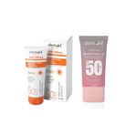 Dermokil SPF 50+ Güneş Kremi 75 Ml+Power Tone-Up 50 Ml 2’Li Set