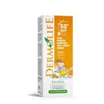 Dermolife 100 ml 50+SPF Bebek ve Çocuklar İçin Leke Koruyucu Yüz ve Vücut Güneş Kremi