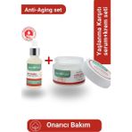 Dermopoint Yaşlanma Karşıtı 2'li Onarıcı Bakım Seti | Anti-Aging Serum + Anti-Aging Günlük Krem