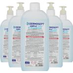 Dermosept Handplus El ve Cilt Dezenfektanı Pompalı 1000 ml x 5