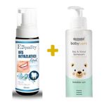 Dermoskin BabyCare 230 ml Saç ve Vücut Şampuanı+E2'quality Diş Beyazlatıcı Köpük