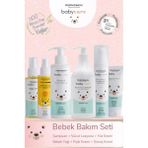 Dermoskin Babycare Bebek Bakım Seti | Şampuan + Vücut Losyonu + Yüz Kremi + Bebek Yağı + Pişik Kremi + Güneş Kremi | 6'lı Set