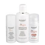 Dermoskin Be Bright Aydınlatıcı 200 ml Tonik + Dermoskin Arbutin Kompleks 33 ml Krem + Be Bright SPF50+ Medium 33 ml Likit Fondöten