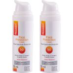 Dermoskin Güneş Koruyucu Krem 50 ml SPF 50 Tüm Cilt Tipleri İçin Nemlendirici Özellikli 2'li Avantaj Paket