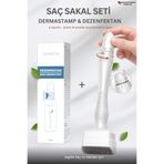 Dermotik Ayarlanabilir Dermastamp Titanyum Uçlu 0.25-3mm & Dezenfektan Seti –Cilt ve Saç Sakal Bakım Aleti