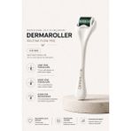 Dermotik Titanyum Uçlu 540 Iğneli Saç ve Cilt Bakım Dermarolleri Masaj Aleti 0.5 mm - Beyaz