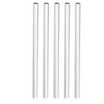 Deror 5 parçalı alüminyum boru, içi boş yuvarlak dalgalı boru vidalamaları robot parçaları 150 mm 6100-0608-0150