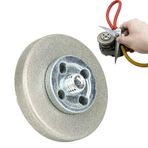 Deror Bileme taşı, 5,6 cm çaplı taşlama diski, yüksek sertlikte, bileme taşı, matkap ucu için (180 Grit)