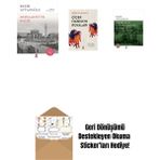 Dersaadet’in Kalbi + Çiçek Hanımın Rüyaları + Edebiyatın Çanakkale’yle Imtihanı (Ciltli) + Okuma Sticker'ları - 1556.5500000000002