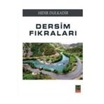 Dersim Fıkraları - Hıdır Dulkadir