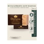 DERUNA NATURAL Bıttım & Biberiye Sabunu | Saç ve Cilt Canlandırıcı & Dökülme Karşıtı | Soğuk Proses 105 G