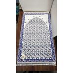 Dervişan İpekçilik %100 Saf İpek Seccade 70x120 cm | Kalın Dokuma | Lüks Desenli