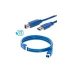 Derwell 1.5 Metre 1.5Mt Usb 3.0 Yazıcı Printer Kablosu Yüksek Hız Usb 3.0 Type-B Bağlantı Data Kablosu
