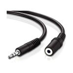 Derwell 1.5 Metre Yüksek Kaliteli 3.5mm Erkek Kadın 3.5mm 3 Halka Trrs Jack Stereo Ses Uzatma Kablosu 1.5mt Av Uzatma Kablosu Ses Konektörü Cabble