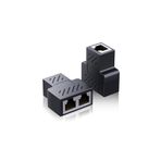 Derwell 1 Giriş 2 Çıkış Ethernet Çoğaltıcı Gigabit Destekli RJ45 CAT5E/CAT6/7/8 Ethernet Internet Lan Ağı