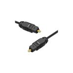 Derwell 10 Metre Dijital Fiber Optik Ses Kablosu Toslink Kablo 10 Mt Dvd Altın Kaplama Spdıf Md Optic Kablo