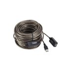 Derwell 25 Metre 25mt Usb Extension Kablo Usb Uzatma Kablosu Uzatıcı Ara Kablosu Dişi Erkek High Speed Kablo Metalik