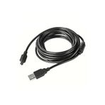 Derwell 3 Metre 3M Mini Usb To Usb Data Şarj Kablosu Kamera Mp3 Ps3 Radyo Navigasyon Şarj Kablosu Piramit Uç,Drwl5mtUrss1x