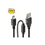Derwell 5 Metre 5Mt Ps3 Kol Şarj Kablosu 5Pin Mini Usb Usb5-Pin 2.0 Erkek A Mini 5 Pin B Piramit Uç