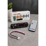 Derwell Araç İçi Bluetooth Ses Çevirici USB AUX SD Kart Destekli TF-123 Kablosuz Bluetooth Müzik Çalar Modülü USB SD Kart