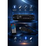 Derwell CLASS USB 402 Bluetooth MP3 Decoder Araç Ses Sistemi USB AUX TF Kart Destekli Uzaktan Kumandalı 12V Universal Oto Müzik Çalar Yüksek Ses Kaliteli Modern Tasarım Ses Modülü