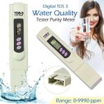 Derwell Dijital Tds-3 Metre Su Kalite Ölçme Cihazı Su Saflık Ölçer Sıcaklık Testi Içme Suyu Havuz Akvaryum Su Test Cihazı