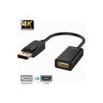 Derwell Displayport To Hdmı 4K Full Hd Video Ses Görüntü Kablosu Bilgisayar Dizüstü Tv İçin Dönüştürücü