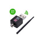 Derwell Kablosuz 300 Mbps USB Wıfı Yönlendirici Adaptörü Pc Ağ Lan Kartı Dongle Antenli Güçlendirici Wifi