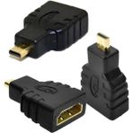 Derwell Micro Mikro HDMI To HDMI Çevirici Aparat 4K 2k Destekli HDMI Dişi Micro HDMI Erkek Adaptör Dönüştürücü 1 Adet
