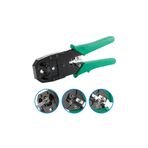 Derwell Network Sıkma Pensesi 8p8c Jack Rj45 Rj11 Rj9 Üçlü Soyucu Cat5 Cat6 Pense Internet Adsl Pense DERWELPENSE06