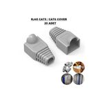 Derwell Rj45 Cat6 Cat6E Cat5 Cat5E Ethernet Ağ Kablosu Jakı Koruma Cover Kılıfı Kablo Konnektörü (20 Adet),Derwellcover10x