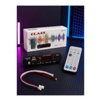 Derwell TF-123 Bluetooth MP3 Kart USB SD AUX Oto Teyp Ses Modülü Uzaktan Kumandalı Araç İçi Müzik Çalar Bluetooth Player USB TF Kart Girişli
