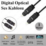 Derwell Toslink To Mini Toslink Adaptör Çevirici Dönüştürücü Optik 3.5mm Dişi Erkek Kablo Ses Dönüştürücü
