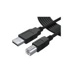 Derwell Usb Yüksek Hızlı 2.0 A-b Erkek Kablosu Canon Brother Hp Epson Yazıcı Fax Kablosu 1.5 Metre