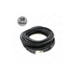 Derwell Yeni 3.5 Mm Kulaklık Ekleme Uzatma Kablosu Dişi Erkek 10 Metre Stereo Kulaklık Erkek Kadın Kaliteli