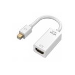 Derwell Yüksek Kaliteli Thunderbolt Mini DisplayPort DP HDMI Dönüştürücü Apple Mac Macbook Pro ile Uyumlu Beyaz, Dderwell4kmini1x