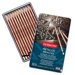 Derwent 2305599 Metallic 12 Renk Kalem Seti