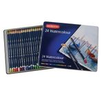 Derwent 32883 Watercolour 6,9 mm Sulandırılabilir 24 Lü Kuru Boya Kalemi