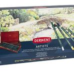 Derwent Artists kalemleri 120 (ahşap kutu)