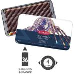 Derwent Coloursoft 36'lı Kuru Boya Kalem Seti / 0701028 - 36'lı Kutu