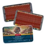 Derwent : Drawing : Kuru Boya Kalem Seti : 72 Renk (Metal Kutu) - Karışık Renk