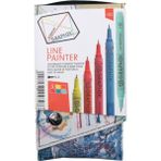 Derwent Graphik Line Painter 1 Set 5'li Çizim ve Boyama Kalemi