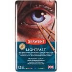 Derwent Lightfast 12'li Profesyonel Kuru Boya Kalem Seti / 230271